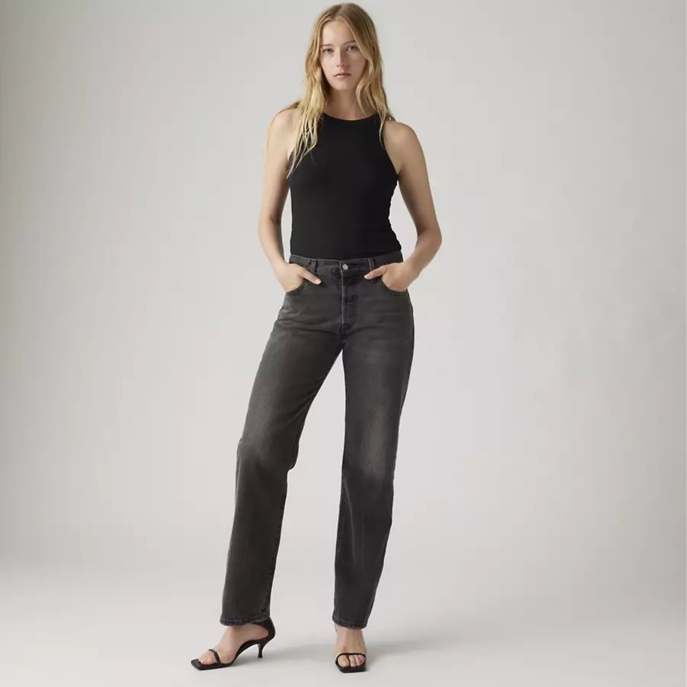 NWT Levi's® Premium
501® '90S WOMEN'S JEANS size 32X30 in faded black